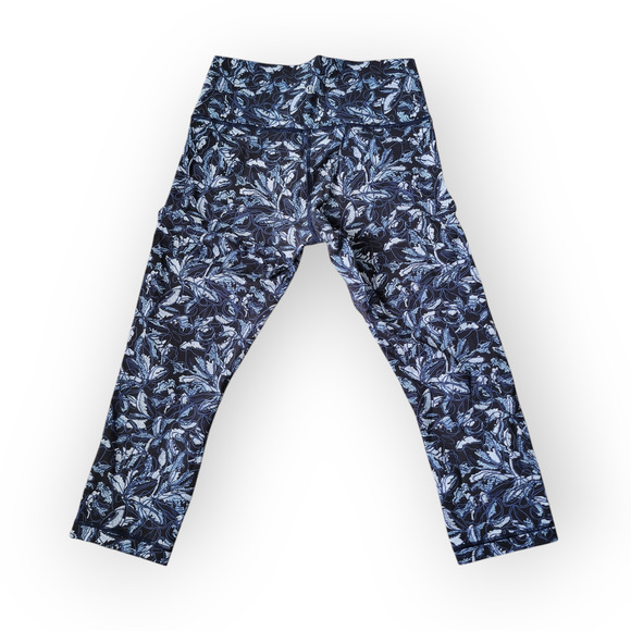 Lululemon Wunder Under Luxtreme Crop 21" High Rise Leggings Activewear Sz 8 - Picture 4 of 11